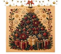 Generisch Conjuntos De Arte De Perlas De Navidad Decorativo Santa Con Marco