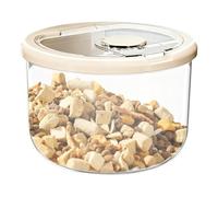 Generisch Contenedor para mascotas, lata de almacenamiento para perros, aperitivos para cachorros de granja, sello de vacío a prueba de humedad, soporte de ingrediente seco interior, caja premium para