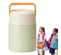 Generisch Conteneur Isotherme Pour Soupe - Conteneur Isotherme Soupe 28oz | Boîte Repas Acier Inoxydable Avec Couvercle Et Poignée Étanche Pour Pique-Nique Randonnée Voyage École Exté