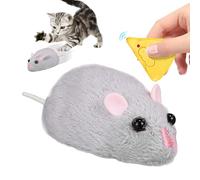 Generisch Control remoto Mice Toy Cats, Interactive Hunting Companion, Adjustable Speed Feature, Realistic Movement All Cat Breeds, Indoor Outdoor Play, Fun for Living Room, Backyard