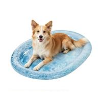 Generisch Cooling Pet Mat | Manta plegable para cachorros de hielo | Wa TER-Resistant Pet Cooling Mat,for Doggy Stay Cool Summer Indoor Outdoor Patio Travel Crate Balcony Beach