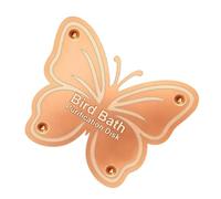 Generisch Copper Bird Bath, Bird Bath Disc, Birds Baths Cleaner, Universal Safe All Season Copper Design, for Garden Yard Patio Balcony Lawn Grassland Baths Water Outdoor Care Use, 3.937 pulgadas