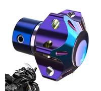 Generisch Copritesta Coche - Copertura Protettiva in Alluminio, Accessorio Elegante e Resistente, Modanatura Decorativa Raffinata, Design Leggero e Compatto | Coche Moto Veicolo Serratura Protezione