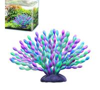 Generisch Corallo Artificiale Per Acquario In Silicone - Decorazione Morbida E Realistica Con Effetto Sfumato, Ornamento Sicuro Per Pesci E Arredo Casa, 18 cm