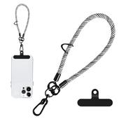 Generisch Correa de muñeca para smartphone - Correa antirrobo para teléfono móvil | fusible electrónico ajustable para viajes al aire mochila bolso, Sarga Negra, Siehe Beschreibung