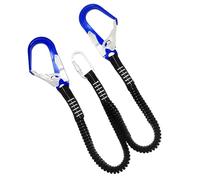 Generisch Correas de seguridad para protección contra caídas | Cuerda de captura con gancho - Correa retráctil para cinturones de seguridad - para perros niños trabajos de construcción escalada de