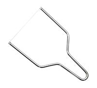 Generisch Cortador de queso de acero inoxidable, cortador de mantequilla antideslizante, cortador de queso manual de acero inoxidable para cocina, cocina, huevos, pan, pasteles, hogar