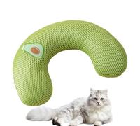 Generisch Coussin Confort Animal Oreiller Doux Ergonomique, Peluche Portable Chien Chat, Accesorio, Relaxation Détente, Repos Sain | Élément Pratique Transport Maison