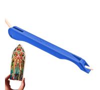 Generisch Crimpadora de lámina de cobre, lámina de mano para vidrieras | herramienta de estampado en caliente de lámina de cobre | Dispensador de cinta de vidrio hecho a mano colorido para reducir