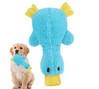 Generisch Crinkle Dog Toy, Cartoon Animal Puppy Chewing Plush Toy, Interactive Fun Biting Playing, Soft and Sturdy, Companion Interior y Exterior Multiple Sizes, Perfect for Home, Shelter, Outing
