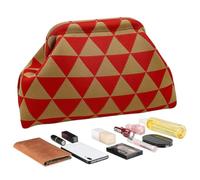 Generisch Crochet Clutch, Beach Dumpling Bag Purse, Stylish Summer Woven Pouch, Lightweight Evening Accessory, For Women Casual Travel Vacation Wedding Party Use 30x9x20cm/11.81x3.54x7.87 pulgadas