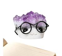 Generisch Crystal Hedgehog, Pet Rock Desk Decor, Healing Quartz Ornament