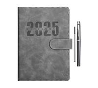 Generisch Cuaderno de 2025, cuaderno A5 2025, planificador de negocios en formato A5, planificador portátil, planificador de libros, cuaderno para el hogar, escuela, negocio