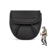 Generisch Cubierta de carrete para pesca con mosca, mangas de neopreno | Unidad de organizador de carrete acolchado, accesorio de almacenamiento seguro para vivienda, funda para exteriores, barras de