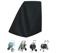 Generisch Cubierta enrollable para manguera de agua, 66 x 63 x 88 cm, protectora Oxford para carrito de manguera de jardín, impermeable, cordón, exterior, garaje, patio trasero