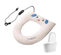 Generisch Cubierta para asiento de inodoro - USB eléctrico, cubierta de inodoro, cojín térmico de cinco temperaturas | Cremallera lavable calentador de asiento baño confort baño hotel apartamento