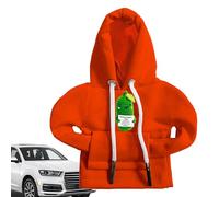 Generisch Cubierta para palanca de cambios: material de algodón cálido, estilo capucha, cubierta creativa para cabina de coche, ruta, estacionamiento