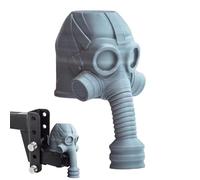 Generisch Cubierta para remolque, con impresión 3D, 8,2 x 10,9 x 14,7 cm, diseño de cara impresa en 3D, para remolques de autocaravanas, camiones, conducción diaria, aparcamiento al aire libre