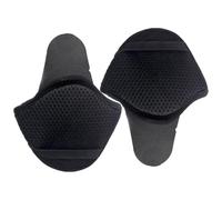 Generisch Cubiertas para casco de motocicleta, calentador de orejas de invierno desmontable, 1 par de almohadillas de bloqueo para el clima frío, cortavientos, reduce el ruido del viento