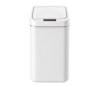 Generisch Cubo de basura de baño | Contenedor de sensor inteligente sin contacto | Cubo de basura cuadrado delgado | para inodoro, oficina, dormitorio, sala de estar, hogar, hotel, apartamento, cocina