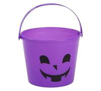 Generisch Cubo de calabaza de Halloween Jack O'Lantern Contenedor de caramelos Trick or Treat Pumpkin Pail & Caldero para Niños Divertido Soporte para Caramelos para Decoración de Fiesta de Halloween