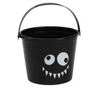 Generisch Cubo de calabaza de Halloween Jack O'Lantern Contenedor de caramelos Trick or Treat Pumpkin Pail & Caldero para Niños Divertido Soporte para Caramelos para Decoración de Fiesta de Halloween