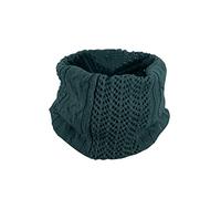 Generisch Cuello Mujer Hombre Babero Bufanda Mujer Invierno Doble Anillo de Punto Grueso Bufanda ilimitada Bufanda Cálida y Resistente al Viento Pañuelo Hombre Bicicleta, Verde militar., Talla única