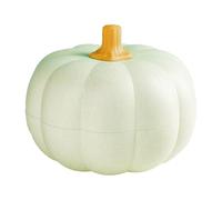 Generisch Cuenco para servir calabaza con tapa, soporte para aperitivos de calabaza, cuenco dividido de calabaza de Halloween, bandeja de almacenamiento para frutas, nueces, dulces y aperitivos