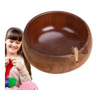 Generisch Cuencos de para Ganchillo, Soporte de de Madera para entusiastas del Ganchillo, Organizador de Punto para Principiantes, para Ganchillo, Mujeres, tejedores, Principiantes, hogar