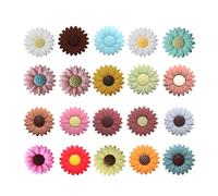 Generisch Cuentas focales - 20 piezas de material para manualidades suave y cómodo, perlas de flores, para adultos, niños, familia, amigos, decoración del hogar, proyectos creativos