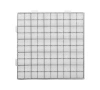 Generisch Cuentas para planchar cuadradas, reutilizables y resistentes al calor, placa de polipropileno para niños, adolescentes, adultos, escuela, hogar