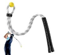 Generisch Cuerda de entrenamiento de velocidad de golf, cuerda de golf, accesorio de entrenamiento con pelota, 25,4 cm, velocidad de golfista, ritmo, flexibilidad, fuerza de apoyo para hombres