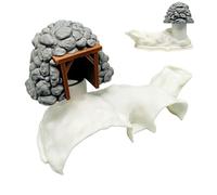 Generisch Cueva para acuario, impresión 3D, 10 x 21 x 14 cm, decoración de paisaje, escondite de cría de camarones, túnel de acuario para ocultar, cultivar y mejorar la vida de los acuarios