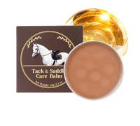 Generisch Cuidado de sillines - Protección resistente de cera de abeja, bálsamo de cuidado para sillines de cuero, para arnés, riendas, guantes, bolsos, chaquetas, interior del coche