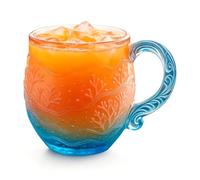 Generisch Cult double-walled - Copas de café de doble pared | Novelty Coffee Mug Sea Glass Mug, for Hot and Cold Drinks, agua, leche, juice, at home and in the office