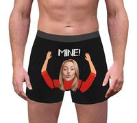 Generisch Custom for Men Personalized Funny Photo Customized Underwear Briefs for Husband Ropa Interior Hombres Goma, marine, S