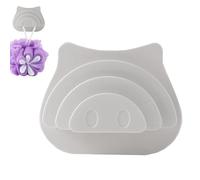 Generisch Cute Wall Hooks for Bags, 3 Slot Skipping Rope and Cable Hangers for Stable Wall Storage, Decorative Hooks for Bedroom Living Room Apartment Office Dorm and Home Organization