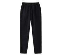 Generisch Damen Jogginghose Sporthose Frauen Lang Trainingshose Einfarbige Sweathose Tights Blickdicht Yogahose Straighthose Freizeithose Jogging Hose Laufhosen Modern für Sport Yoga Gym, Negro , L