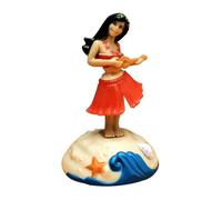 Generisch Dancing Head Ornament, Mini Girl Car Decor, 2.36x3.94 inches Universal Fit Shake with Balance Spring System, Resin Desktop Design, Cute Interior Style Look Home Office Use