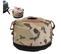 Generisch de Almacenamiento de depósito de Aire de Acero para Camping, de Cilindro de protección compacta, absorción de Golpes al Aire Libre, Organizador portátil anticaída | Equipo de
