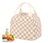 Generisch de almuerzo de pana para mujeres - para mujeres - con compartimento más fresco grande de flores aislada para estudiantes de cosmetología trabajo profesor picnic adultos viajes