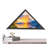 Generisch de banderas, de sombra de escritorio de madera, pantalla patriótica para banderas, soporte de exhibición para veteranos, hogar, oficina, salón, dormitorio, estudio, libro, museo