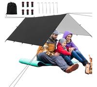 Generisch de Camping - Protectora para Exteriores, Resistente a la Intemperie, Ligera | Protección portátil para mochileros, Picnic, Escalada, Viajes, Moscas de Lluvia de Emergencia para