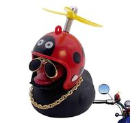 Generisch de coche para coche, diseño pequeño | pato de goma con sombrero de hélice, de coche, decoración de coche, moto y bicicleta