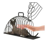 Generisch de lavado de gatos | con asa, doble puerta, multifuncional, de lavado a prueba de gatos, para perros, animales pequeños, hogar, baño, coche, viaje, camping, secado, limpieza