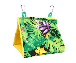 Generisch de pájaro Colgante | Cama Hamaca de Felpa | cabaña cálida de Invierno | Cueva escondida para Loros | de Franela S M L Tienda de campaña | Tienda de campaña Oculta cálida para
