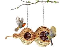 Generisch de pájaros, forma de cesta, para loros con ganchos y esteras, de jaula de pájaros, para periquitos, canarios, cacatúas, periquitos, juegos