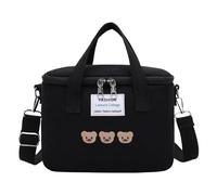 Generisch de pañales - de pañales pequeña para niñas de viaje, de transporte | Gran de almacenamiento con compartimento aislante para el cuidado de viaje, Negro, Ver