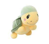 Generisch de peluche de tortuga, sensorial fidget animal, muñeca de compañía suave, 9,84 pulgadas, compacto decorativo, amigo peludo, cómodo para coche, hogar, bebé, niña Boy, niños y
