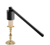 Generisch de Velas Vintage - de Llama de Vela de Acero Inoxidable, Elegante tapón para Velas, Accesorio Negro de Velas, decoración rústica de Metal para decoración de